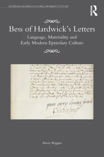 Cover of Bess of Hardwick?s Letters