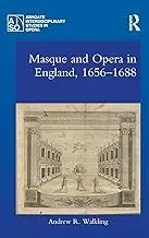 Cover of Masque and Opera in England, 1656-1688