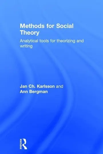 Cover of Methods for Social Theory