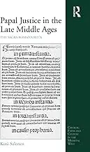Cover of Papal Justice in the Late Middle Ages