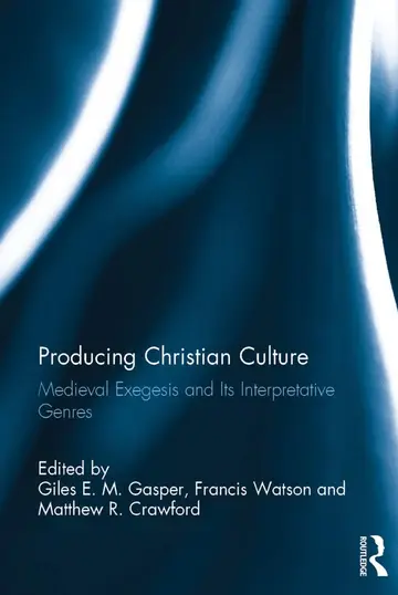 Cover of Producing Christian Culture