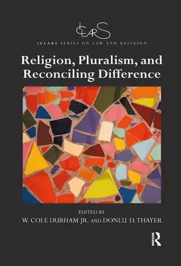 Cover of Religion, Pluralism, and Reconciling Difference