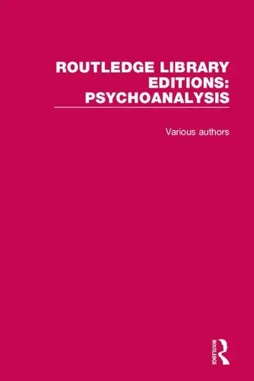 Cover of Routledge Library Editions