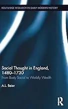 Cover of Social Thought in England, 1480-1730