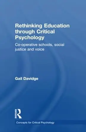 Cover of Rethinking Education through Critical Psychology