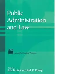 Cover of Public Administration and Law Book, Hardcover