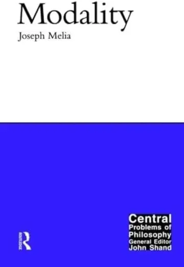 Cover of Modality, central problems in Philosophy