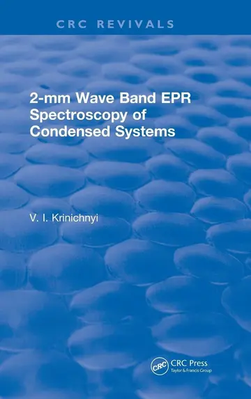 Cover of 2-mm Wave Band Epr Spectroscopy of Condensed Systems
