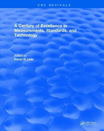 Cover of A Century of Excellence in Measurements, Standards, and Technology