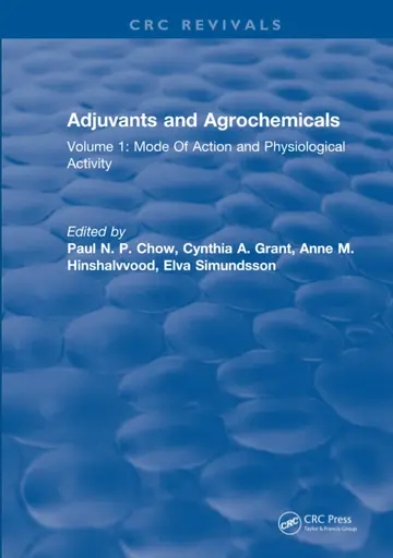 Cover of Adjuvants and Agrochemicals