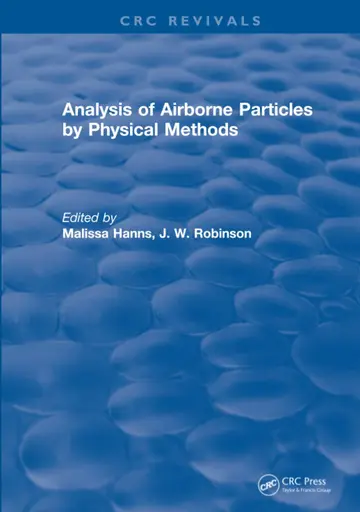 Cover of Analysis of Airborne Particles by Physical Methods