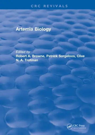 Cover of Artemia Biology