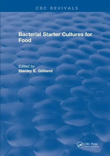 Cover of Bacterial Starter Cultures for Food