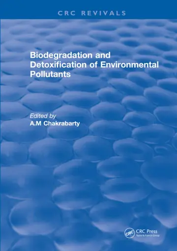 Cover of Biodegradation and Detoxification of Environmental Pollutants