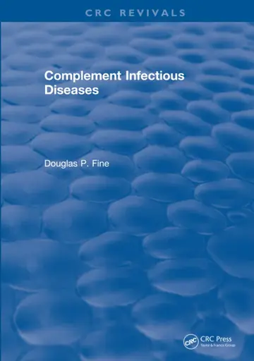 Cover of Complement Infectious Diseases