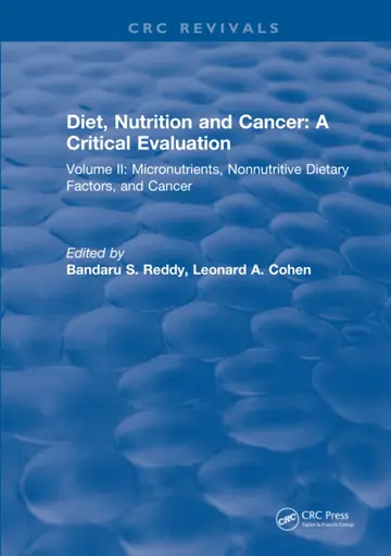 Cover of Diet, Nutrition and Cancer