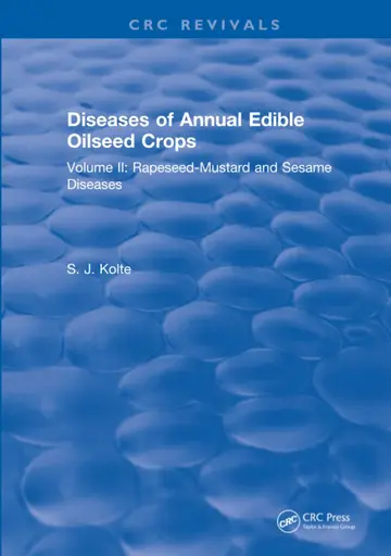 Cover of Diseases of Annual Edible Oilseed Crops