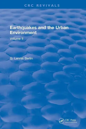 Cover of Earthquakes and the Urban Environment