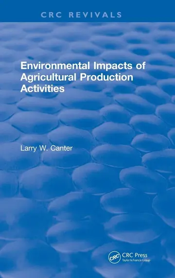 Cover of Environmental Impact of Agricultural Production Activities