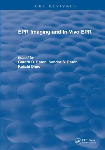 Cover of Epr Imaging and in Vivo Epr