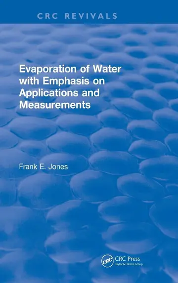 Cover of Evaporation of Water with Emphasis on Applications and Measurements