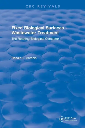 Cover of Fixed Biological Surfaces - Wastewater Treatment