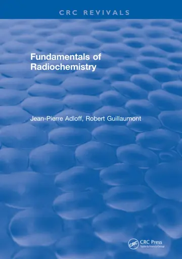 Cover of Fundamentals of Radiochemistry