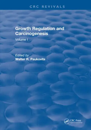 Cover of Growth Regulation and Carcinogenesis
