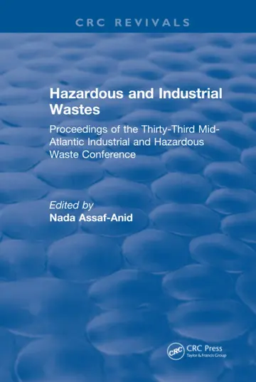 Cover of Hazardous and Industrial Wastes