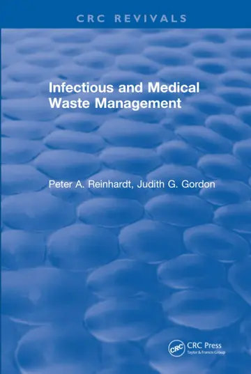 Cover of Infectious and Medical Waste Management