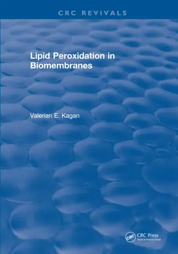Cover of Lipid Peroxidation in Biomembranes