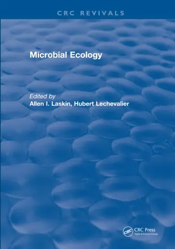 Cover of Microbial Ecology