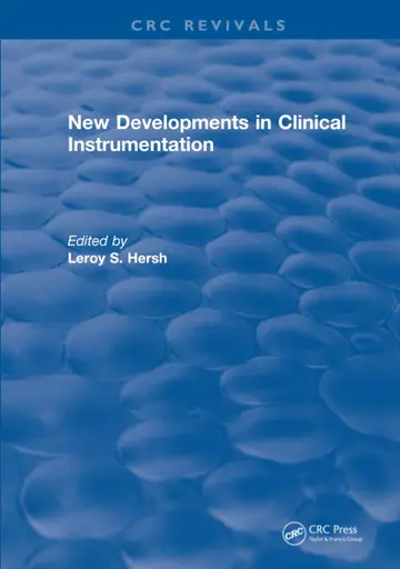 Cover of New Developments in Clinical Instrumentation