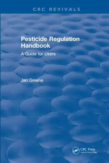 Cover of Pesticide Regulation Handbook