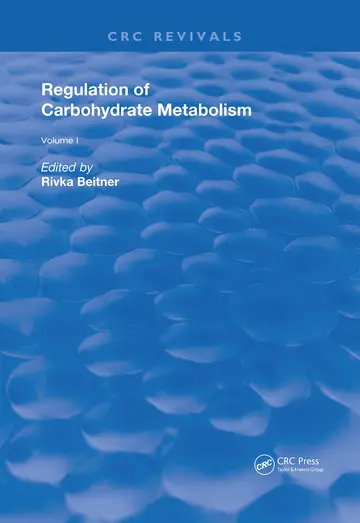 Cover of Regulation of Carbohydrate Metabolism(1985)