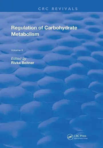 Cover of Regulation of Carbohydrate Metabolism