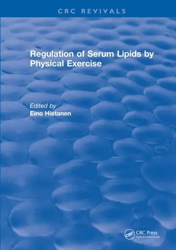 Cover of Regulation of Serum Lipids by Physical Exercise