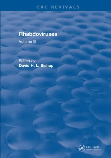 Cover of Rhabdoviruses (3)