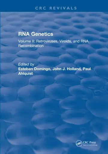 Cover of RNA Genetics