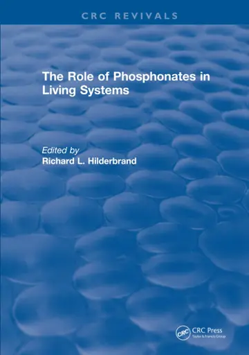 Cover of The Role of Phosphonates in Living Systems
