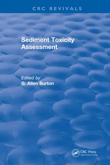 Cover of Sediment Toxicity Assessment