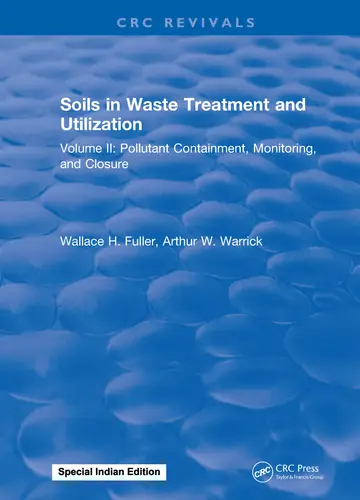 Cover of Soils in Waste Treatment and Utilization