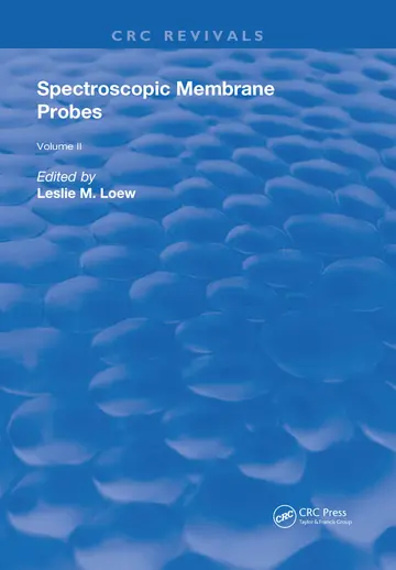 Cover of Spectroscopic Membrane Probes
