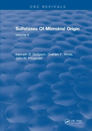 Cover of Sulfatases of Microbial Origin