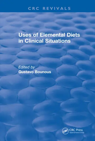 Cover of Uses of Elemental Diets in Clinical Situations