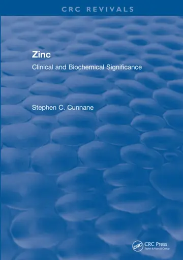 Cover of Zinc Clinical and Biochemical Significance