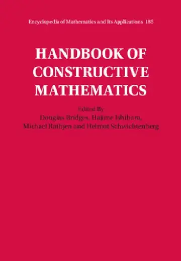 Cover of Handbook of Constructive Mathematics