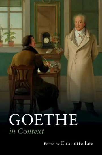 Cover of Goethe in Context