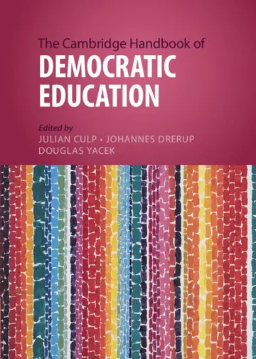 Cover of The Cambridge Handbook of Democratic Education