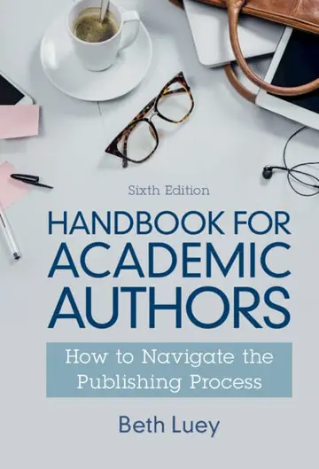 Cover of Handbook for Academic Authors